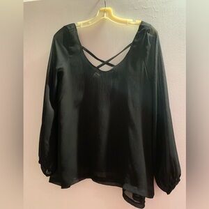 Elegant Black Women's Top